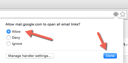Go For Gmail Is Not Becoming Default Mailer On My Mac